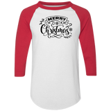 Merry Christmas 4 4420 Colorblock Raglan Jersey Merry Christmas 4 4420 Colorblock Raglan Jersey
