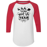 Ive Been Goodish All Year 4420 Colorblock Raglan Jersey Ive Been Goodish All Year 4420 Colorblock Raglan Jersey