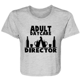 Adult Day Care B8882 Ladies' Flowy Cropped Tee Adult Day Care B8882 Ladies' Flowy Cropped Tee