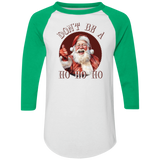 Don'T Be A Ho Ho Ho 4420 Colorblock Raglan Jersey Don'T Be A Ho Ho Ho 4420 Colorblock Raglan Jersey