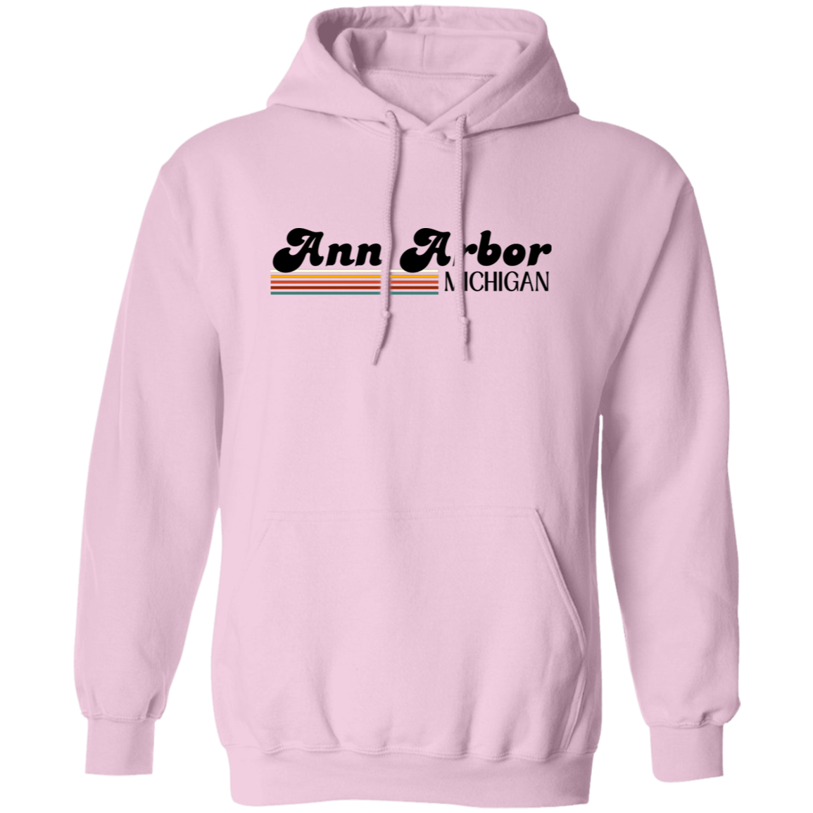 Ann Arbor Groovy 1 G185 Gildan Pullover Hoodie Ann Arbor Groovy 1 G185 Gildan Pullover Hoodie
