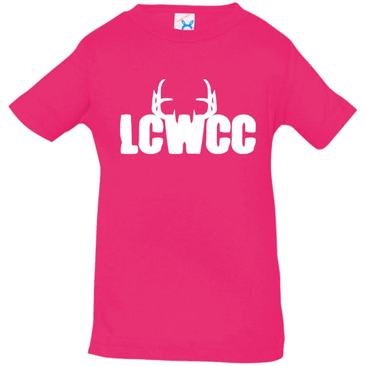 LCWCC Rack Logo - White 3322 Infant Jersey T-Shirt