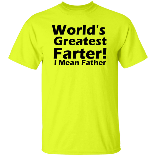 World's Greatest Farter G500 5.3 oz. T-Shirt