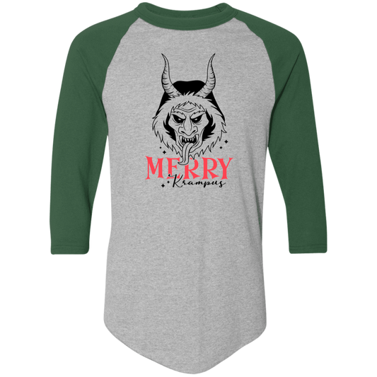 Merry Krampus 4420 Colorblock Raglan Jersey