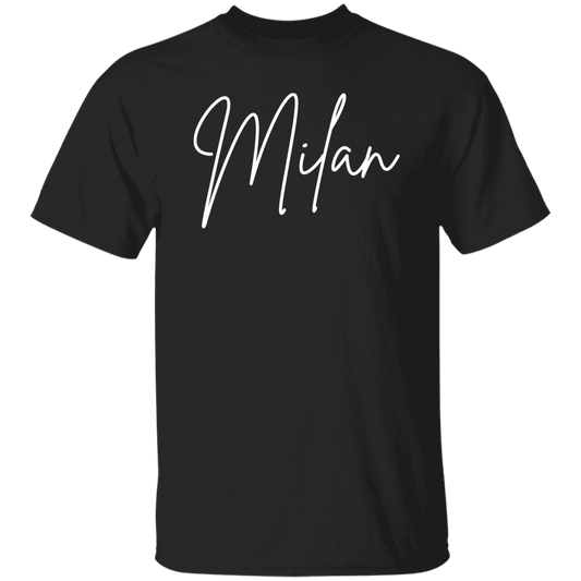 Milan Skinny 1 White G500 5.3 oz. T-Shirt