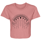 Moon B8882 Ladies' Flowy Cropped Tee Moon B8882 Ladies' Flowy Cropped Tee