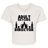 Adult Day Care B8882 Ladies' Flowy Cropped Tee Adult Day Care B8882 Ladies' Flowy Cropped Tee