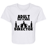 Adult Day Care B8882 Ladies' Flowy Cropped Tee Adult Day Care B8882 Ladies' Flowy Cropped Tee