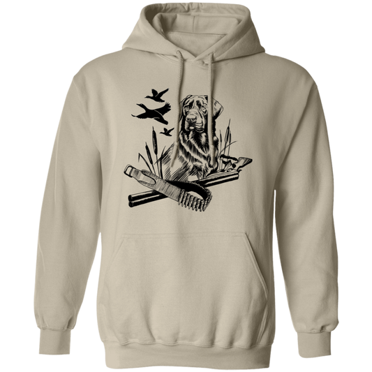 Hunting Dog 3 G185 Pullover Hoodie