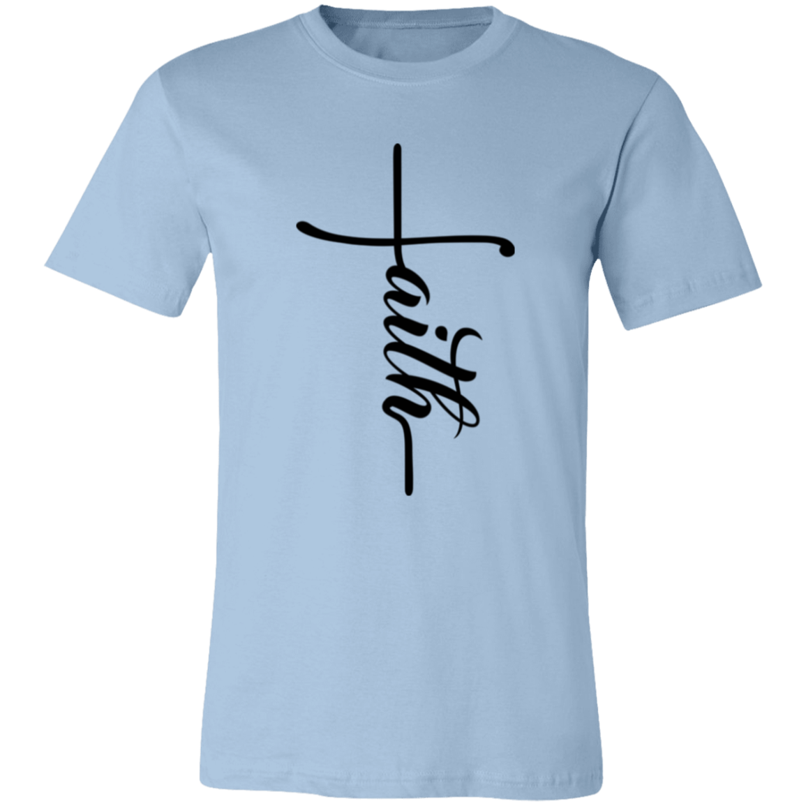 Faith 3001C Unisex Jersey Short-Sleeve T-Shirt Faith 3001C Unisex Jersey Short-Sleeve T-Shirt