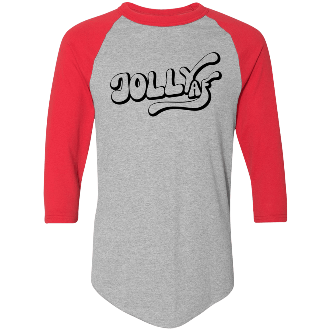 Jolly AF Black 4420 Colorblock Raglan Jersey Jolly AF Black 4420 Colorblock Raglan Jersey