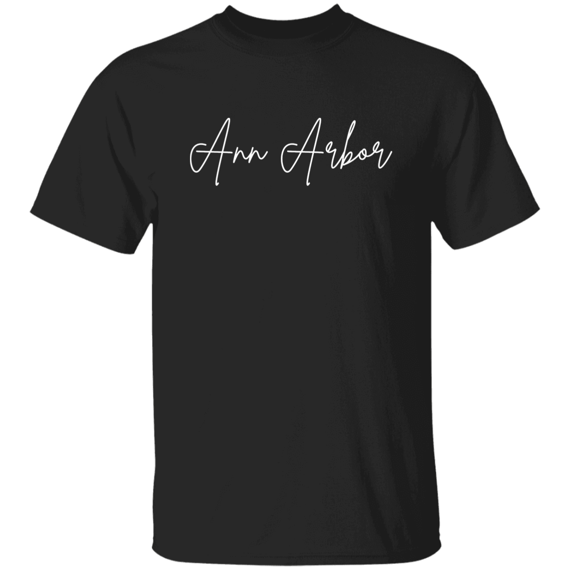 Ann Arbor Skinny 1 White G500 5.3 oz. T-Shirt Ann Arbor Skinny 1 White G500 5.3 oz. T-Shirt