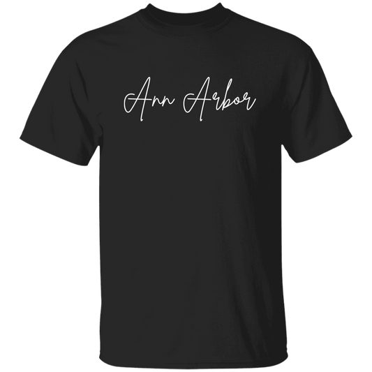 Ann Arbor Skinny 1 White G500 5.3 oz. T-Shirt