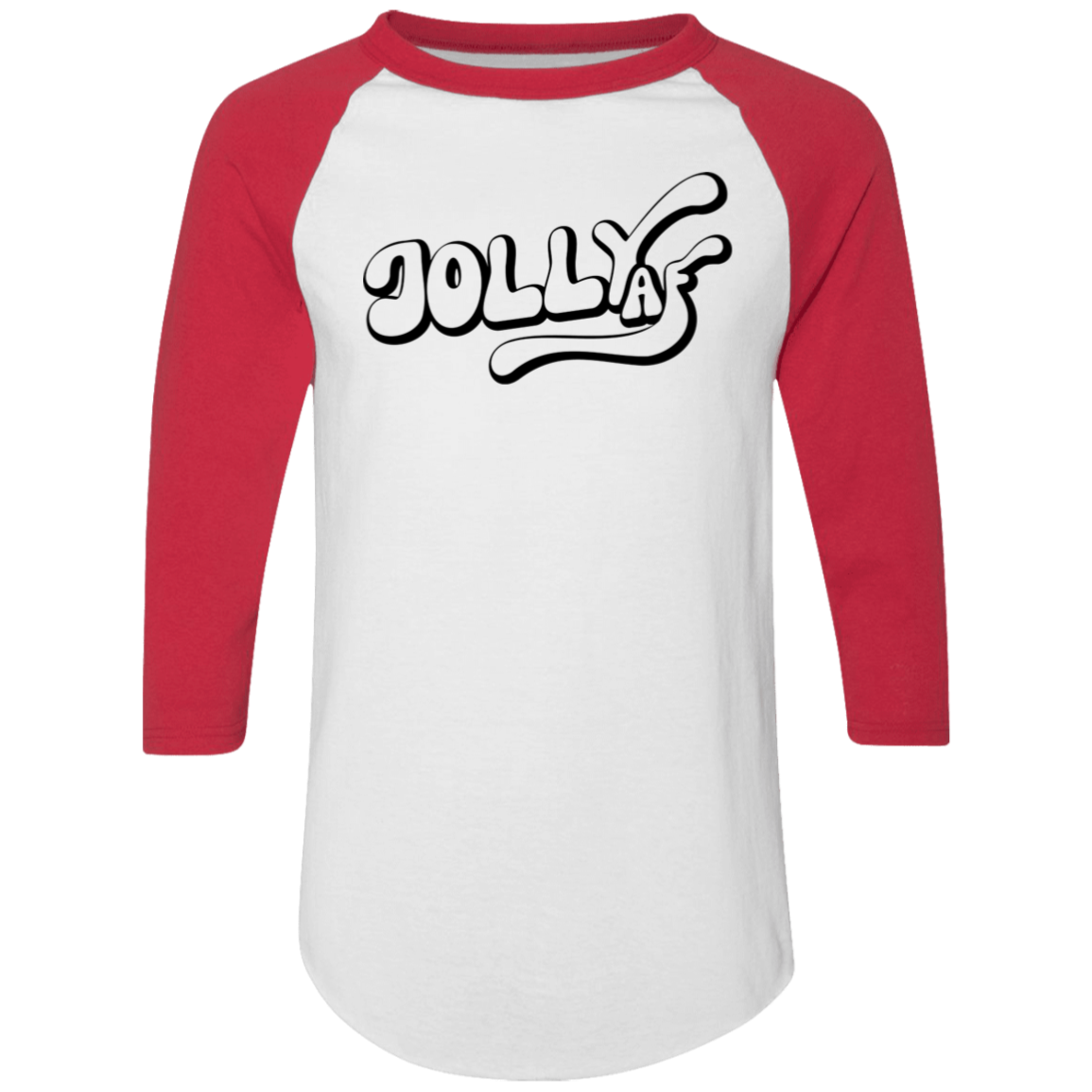 Jolly AF Black 4420 Colorblock Raglan Jersey Jolly AF Black 4420 Colorblock Raglan Jersey
