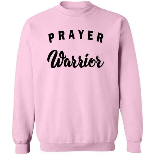 Prayer Warrior G180 Crewneck Pullover Sweatshirt