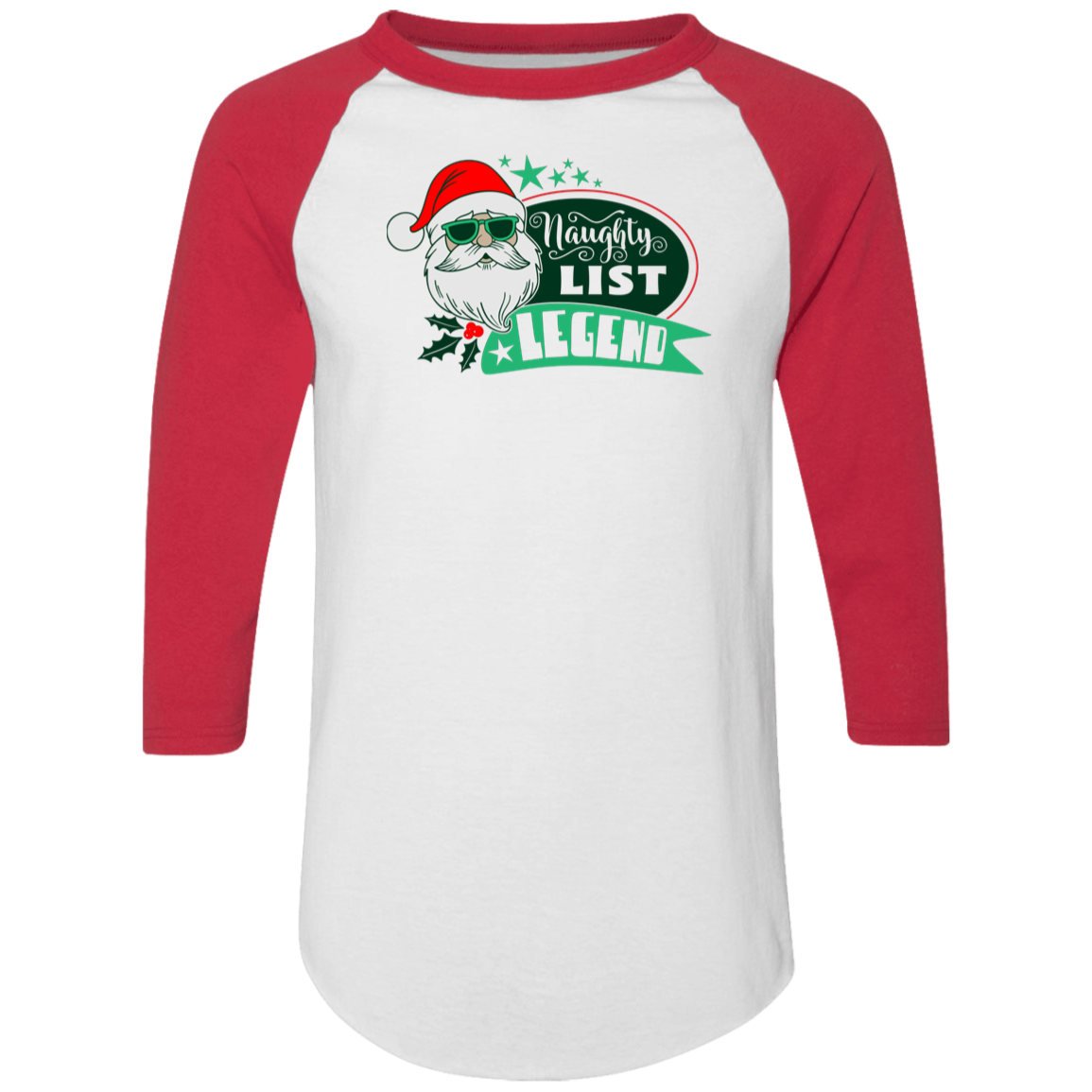 Naughty List Legend 4420 Colorblock Raglan Jersey Naughty List Legend 4420 Colorblock Raglan Jersey