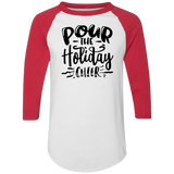Pour The Holiday Cheer 4420 Colorblock Raglan Jersey Pour The Holiday Cheer 4420 Colorblock Raglan Jersey