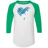 Heart & Snowflakes 2 4420 Colorblock Raglan Jersey Heart & Snowflakes 2 4420 Colorblock Raglan Jersey