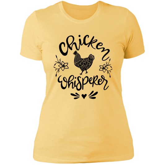 Chicken Whisperer NL3900 Ladies' Boyfriend T-Shirt
