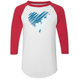 Heart & Snowflakes 2 4420 Colorblock Raglan Jersey Heart & Snowflakes 2 4420 Colorblock Raglan Jersey