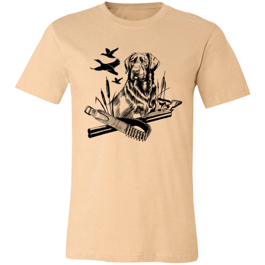 Hunting Dog 3 3001C Unisex Jersey Short-Sleeve T-Shirt
