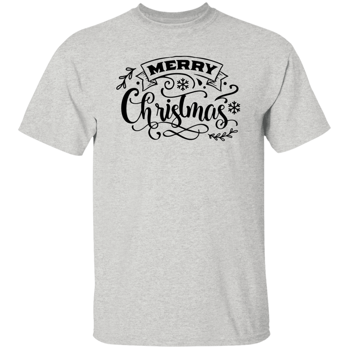 Merry Christmas 4 G500 5.3 oz. T-Shirt Merry Christmas 4 G500 5.3 oz. T-Shirt