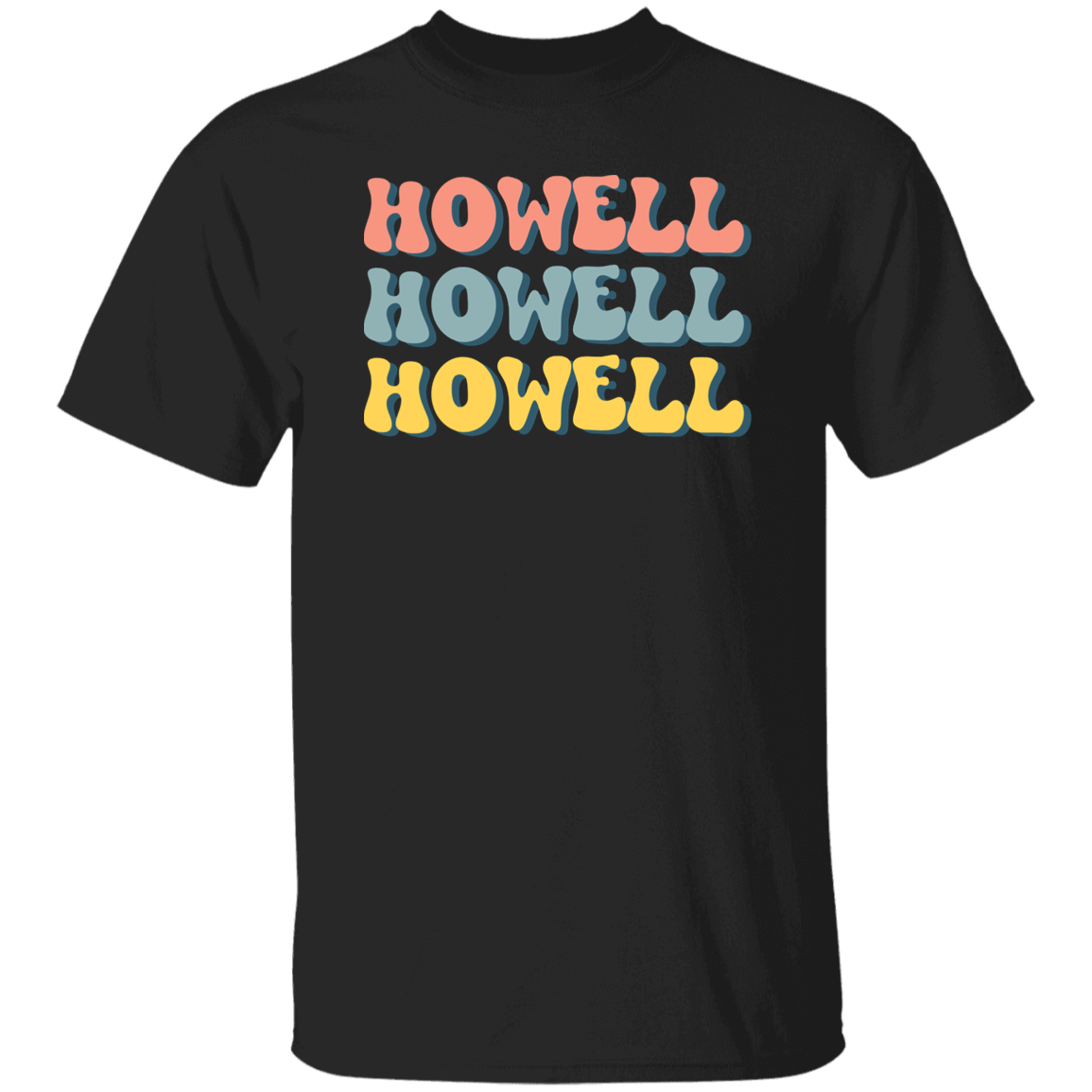 Howell Retro G500 5.3 oz. T-Shirt Howell Retro G500 5.3 oz. T-Shirt