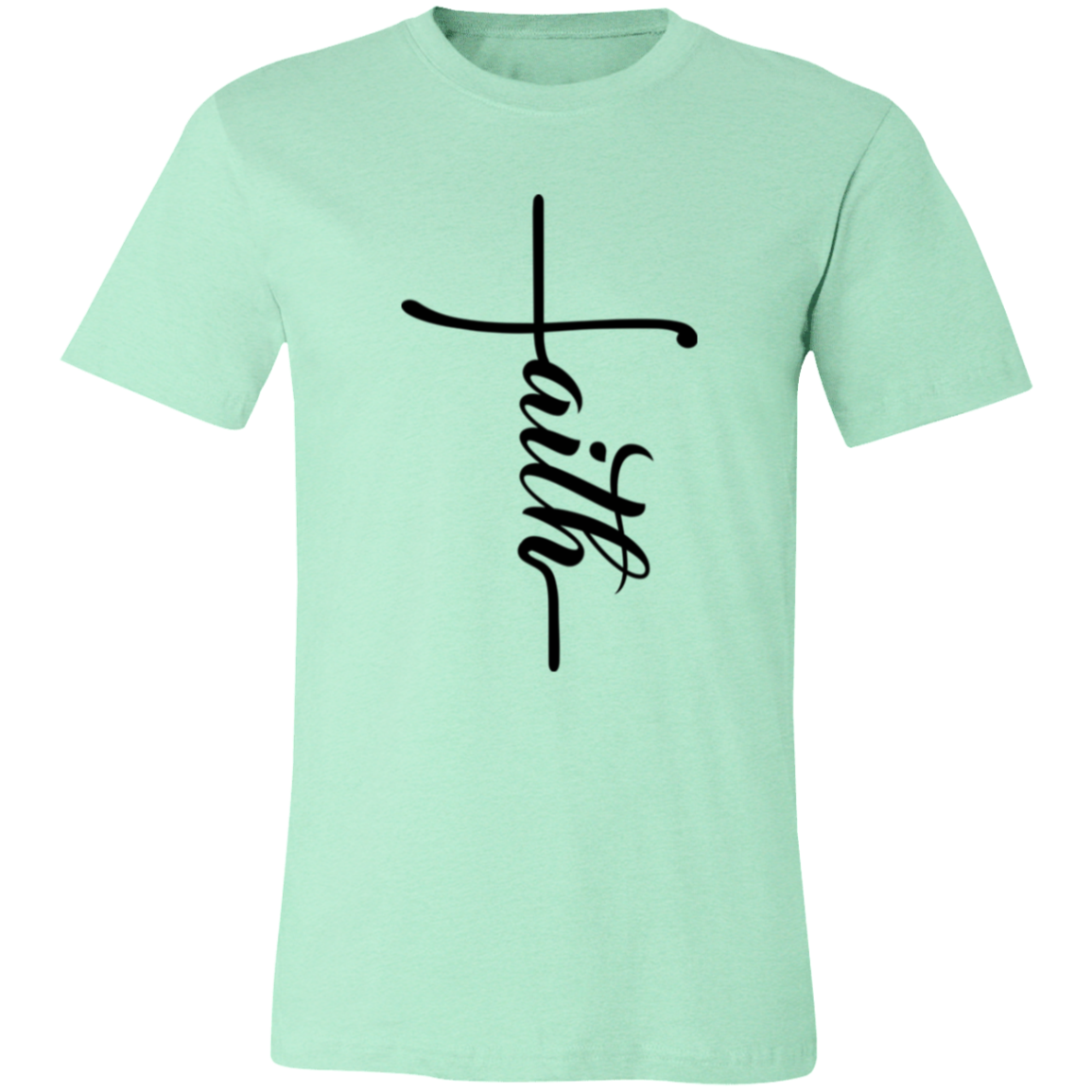 Faith 3001C Unisex Jersey Short-Sleeve T-Shirt Faith 3001C Unisex Jersey Short-Sleeve T-Shirt