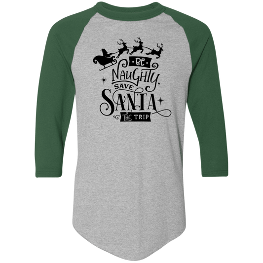 Be Naughty 4420 Colorblock Raglan Jersey