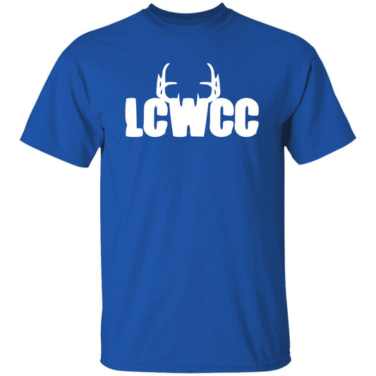 LCWCC Rack Logo - White G500 5.3 oz. T-Shirt