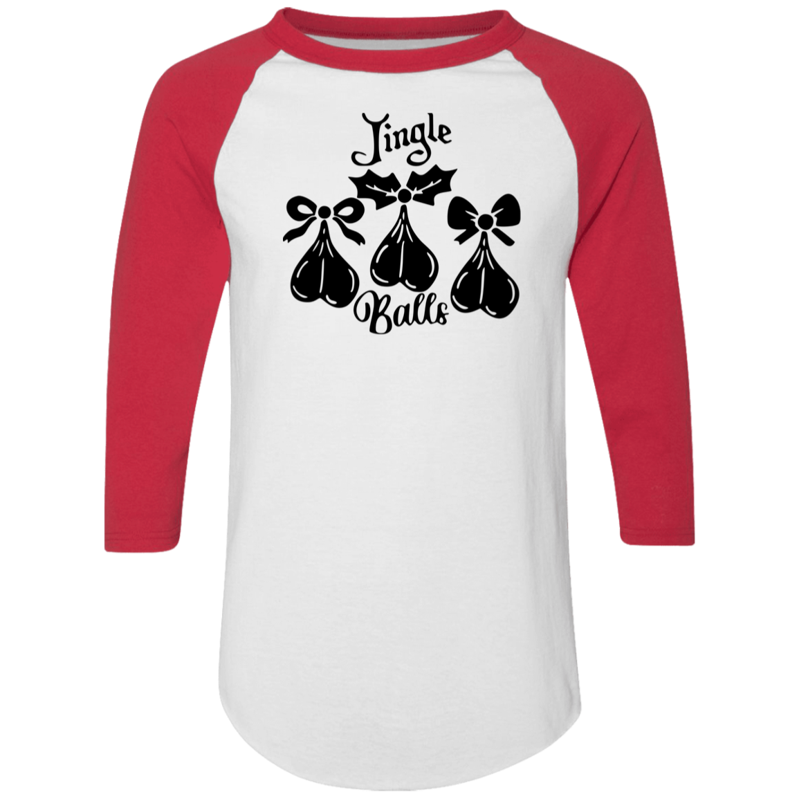 Jingle Balls 4420 Colorblock Raglan Jersey Jingle Balls 4420 Colorblock Raglan Jersey