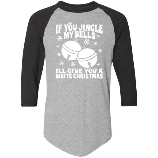 If You Jingle My Bells 4420 Colorblock Raglan Jersey
