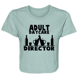 Adult Day Care B8882 Ladies' Flowy Cropped Tee Adult Day Care B8882 Ladies' Flowy Cropped Tee