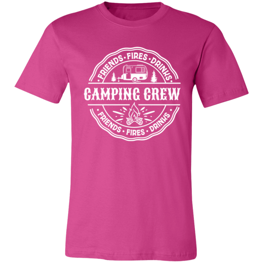 Camping Crew W 3001C Unisex Jersey Short-Sleeve T-Shirt