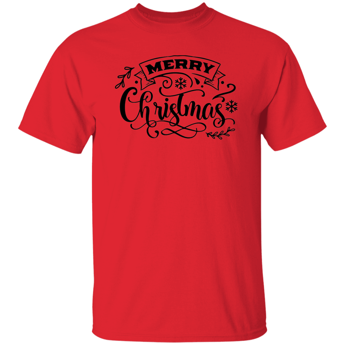 Merry Christmas 4 G500 5.3 oz. T-Shirt Merry Christmas 4 G500 5.3 oz. T-Shirt