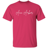 Ann Arbor Skinny 1 White G500 5.3 oz. T-Shirt Ann Arbor Skinny 1 White G500 5.3 oz. T-Shirt