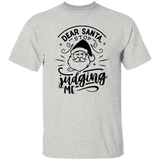 Dear Santa Stop Judging Me G500 5.3 oz. T-Shirt Dear Santa Stop Judging Me G500 5.3 oz. T-Shirt