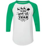 Ive Been Goodish All Year 4420 Colorblock Raglan Jersey Ive Been Goodish All Year 4420 Colorblock Raglan Jersey