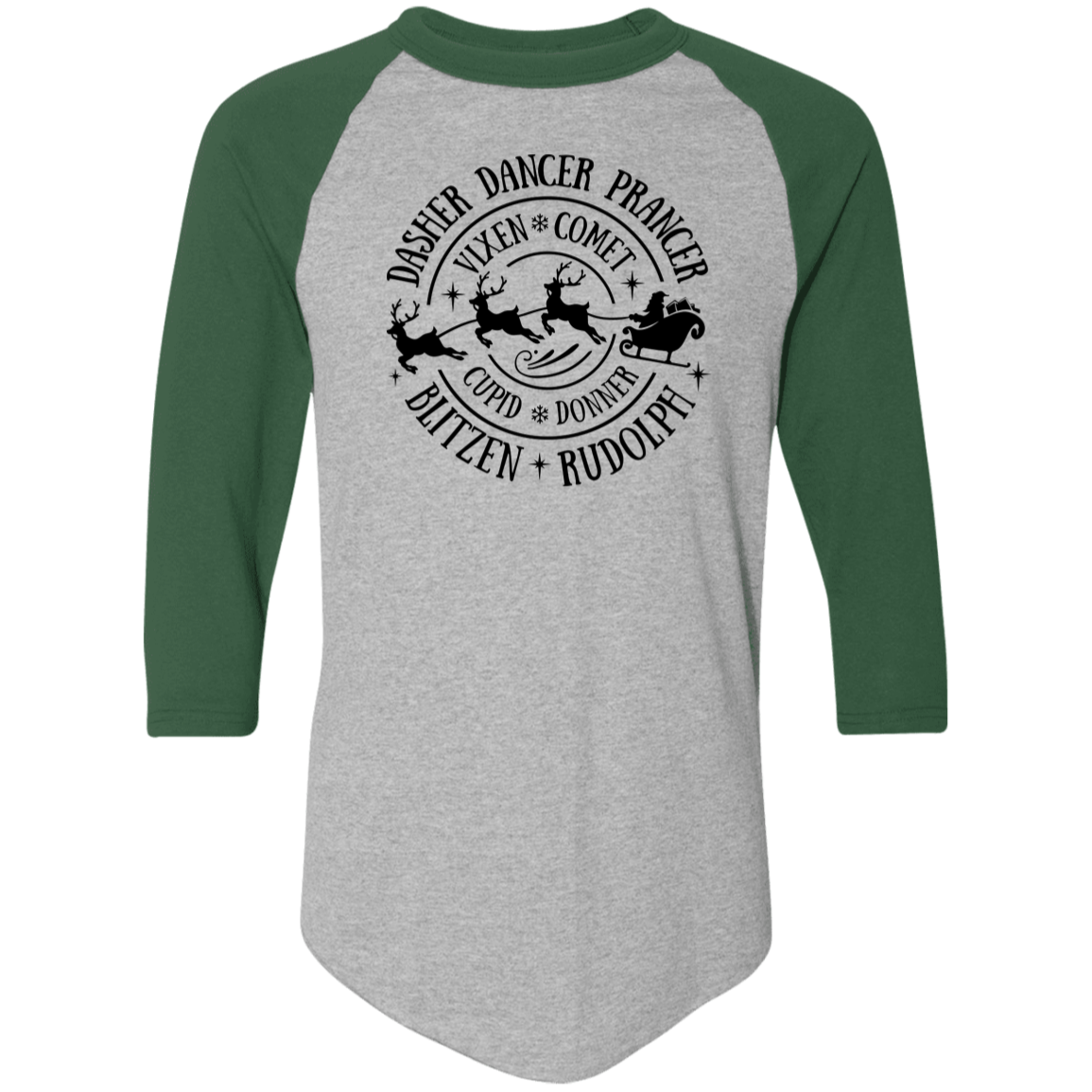 Reindeer Round 1 4420 Colorblock Raglan Jersey Reindeer Round 1 4420 Colorblock Raglan Jersey