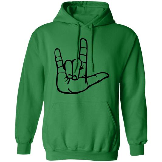 I Love You ASL G185 Pullover Hoodie