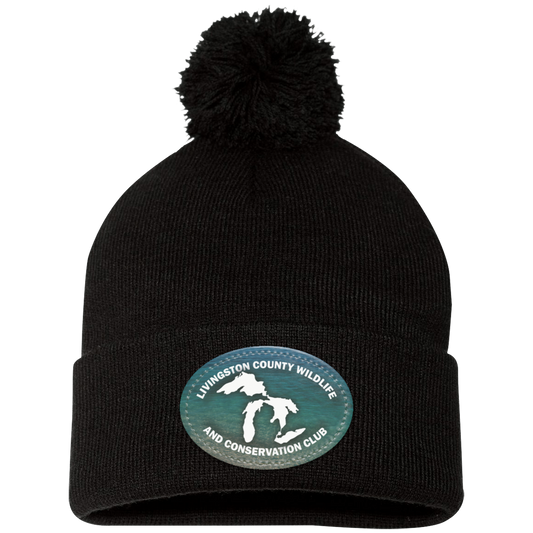 LCWCC Lakes SP15 Pom Pom Knit Cap - Patch