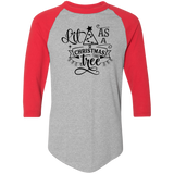 Lit As A Christmas Tree 4420 Colorblock Raglan Jersey Lit As A Christmas Tree 4420 Colorblock Raglan Jersey