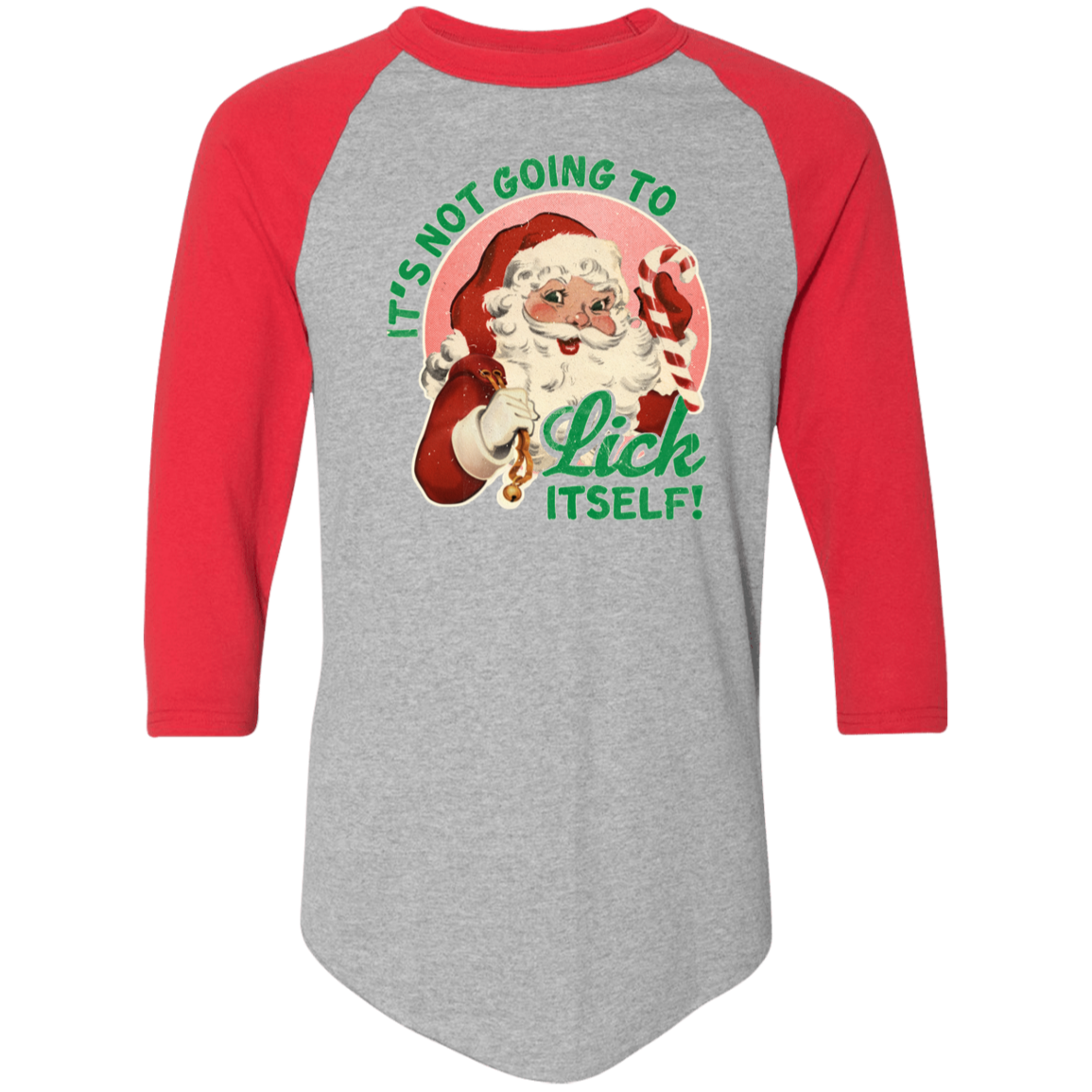 It'S Not Going To Lick Itself 4420 Colorblock Raglan Jersey It'S Not Going To Lick Itself 4420 Colorblock Raglan Jersey