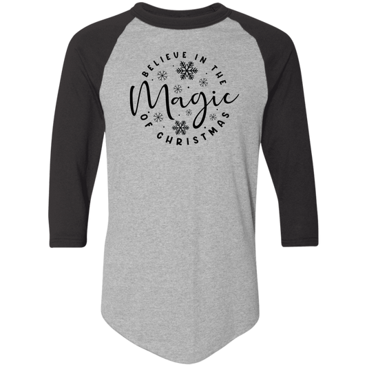 Believe In The Magic 4420 Colorblock Raglan Jersey