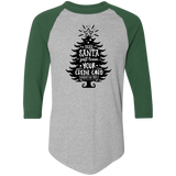 Dear Santa Just Leave 4420 Colorblock Raglan Jersey Dear Santa Just Leave 4420 Colorblock Raglan Jersey