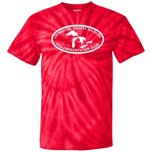 LCWCC Lakes - White CD100 100% Cotton Tie Dye T-Shirt