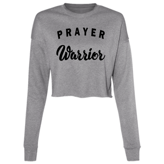 Prayer Warrior B7503 Ladies' Cropped Fleece Crew
