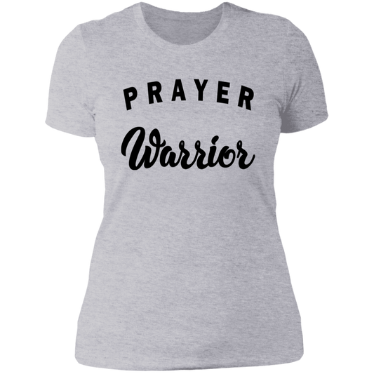 Prayer Warrior NL3900 Ladies' Boyfriend T-Shirt