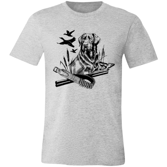 Hunting Dog 3 3001C Unisex Jersey Short-Sleeve T-Shirt