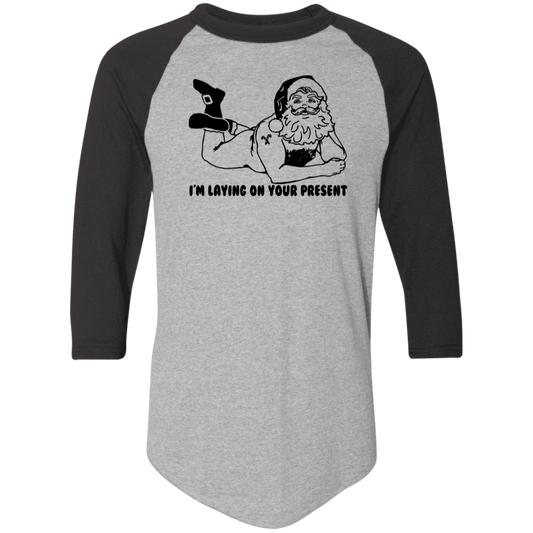 Laying On Your Present 4420 Colorblock Raglan Jersey